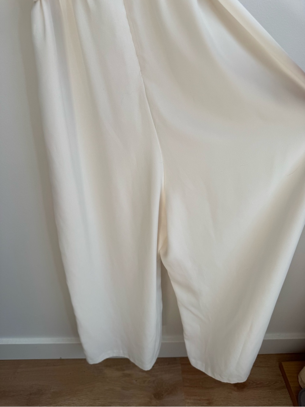 Madewell Tie-Waist Wide-Leg Jumpsuit White Size 2 - Picture 6 of 6